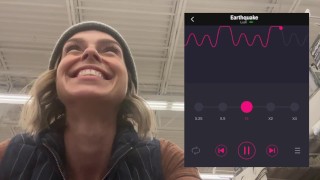 Cumming Hard In Grocery Store With Lush Remote Controlled Vibrator Hotporntv Net Xxx Sex