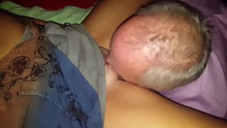 Cuck has clean-up duties on WIFE and his Friend picture